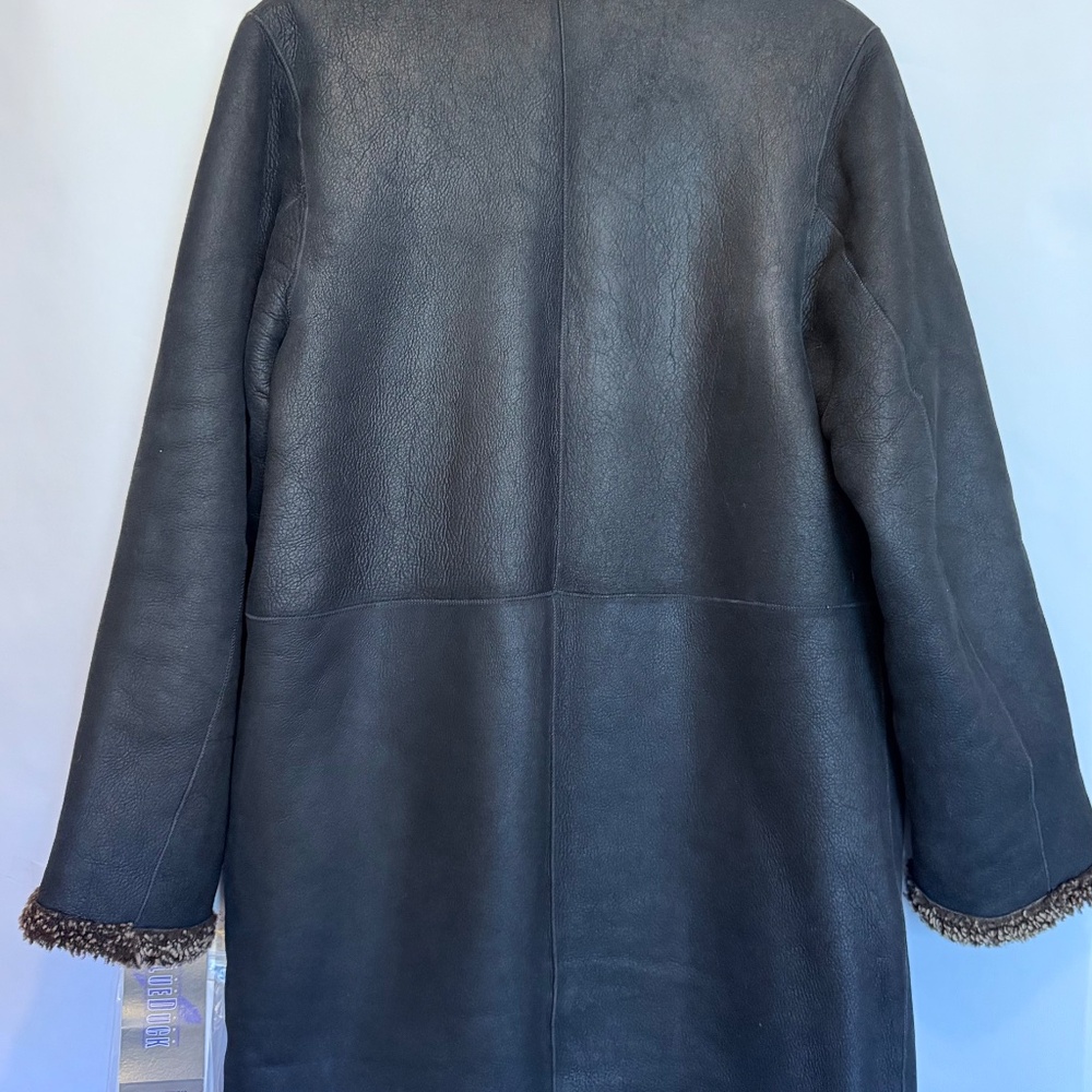 Blue Duck Reversible Shearling Coat - Picture 2 of 12